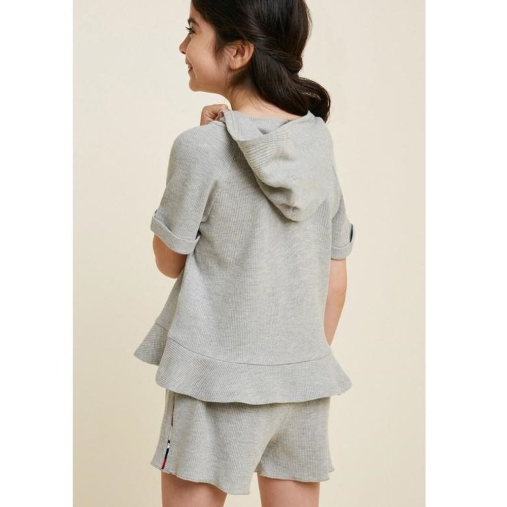 Hayden Girls Hooded Tee - Picture 3 of 3